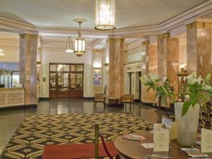 Lobby at the Liverpool Adelphi Hotel