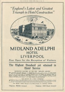 Historic Adelphi Hotel flyer